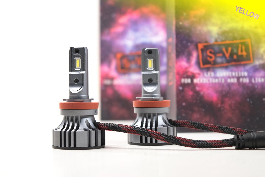 H11 SV.4 (Yellow) Our Favorite LED Bulb Ever HR SN.LED112